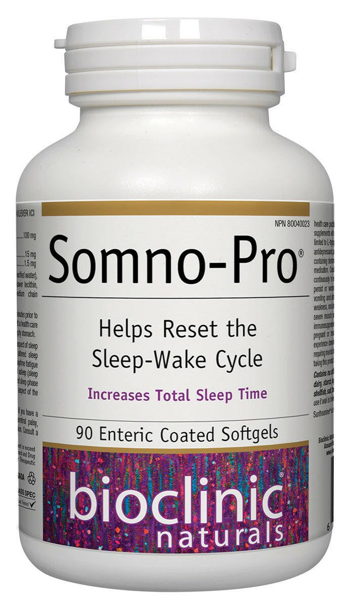 BioClinic Naturals Somno - Pro (90 Enteric Coated Softgels)