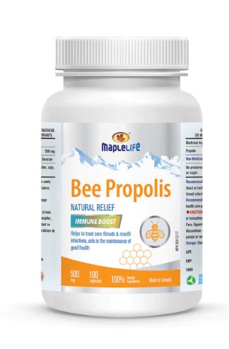 Maplelife Bee Propolis 500mg (100 Capsules)