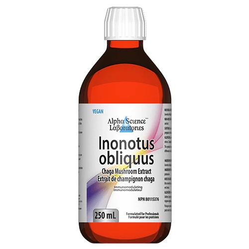 Alpha Science Laboratories Inonotus obliquus (Chaga Mushroom Extract) (250mL)