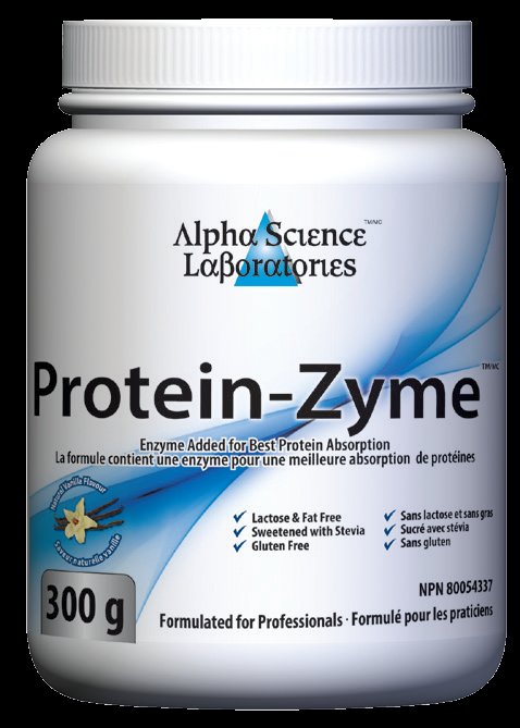 Alpha Science Laboratories Protein - Zyme - Chocolate/Vanilla (300 g)