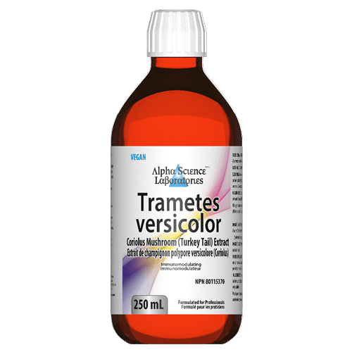 Alpha Science Laboratories Trametes versicolor (Turkey Tail Mushroom Extract)(250mL)