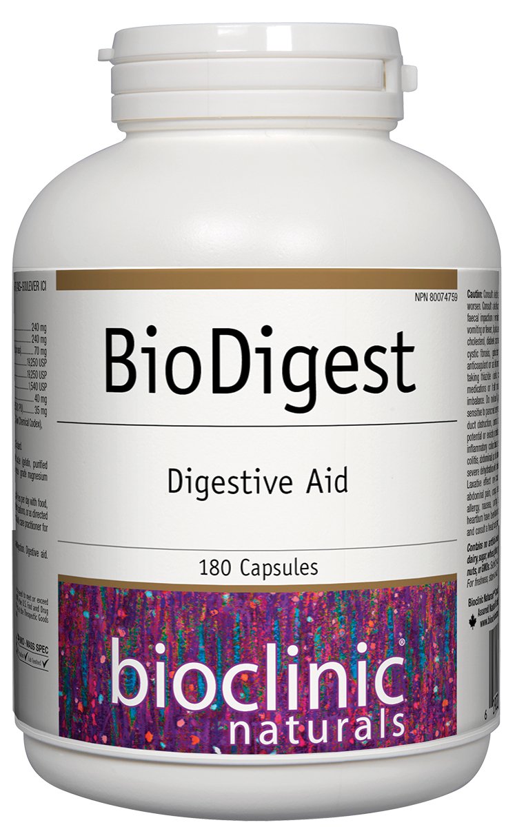 BioClinic Naturals BioDigest (90|180 Capsules)