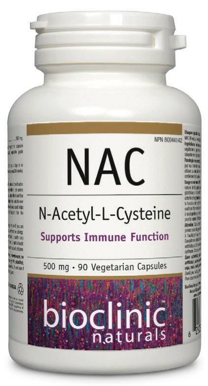 BioClinic Naturals NAC 500mg (90 vcaps)
