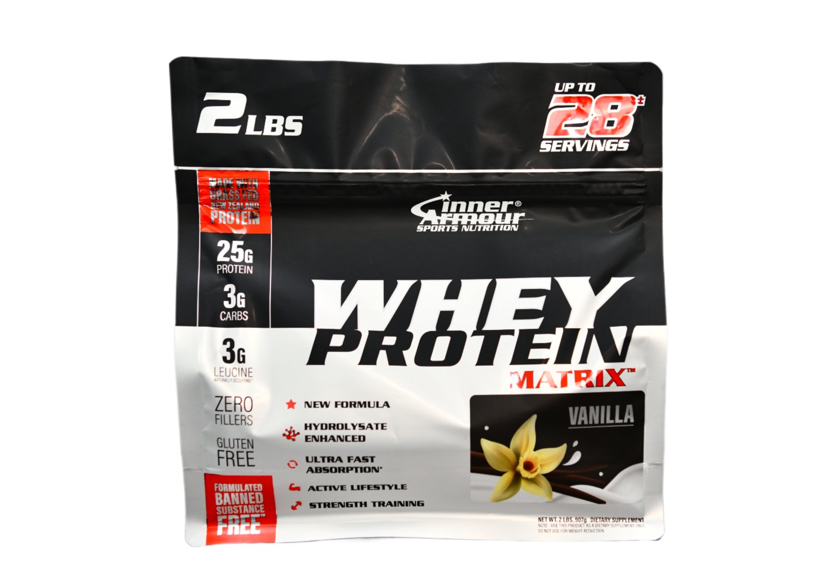 Inner armour Whey Protein Matrix in bag - chocolate|Vanilla|Cookie&Cream (2 lbs)