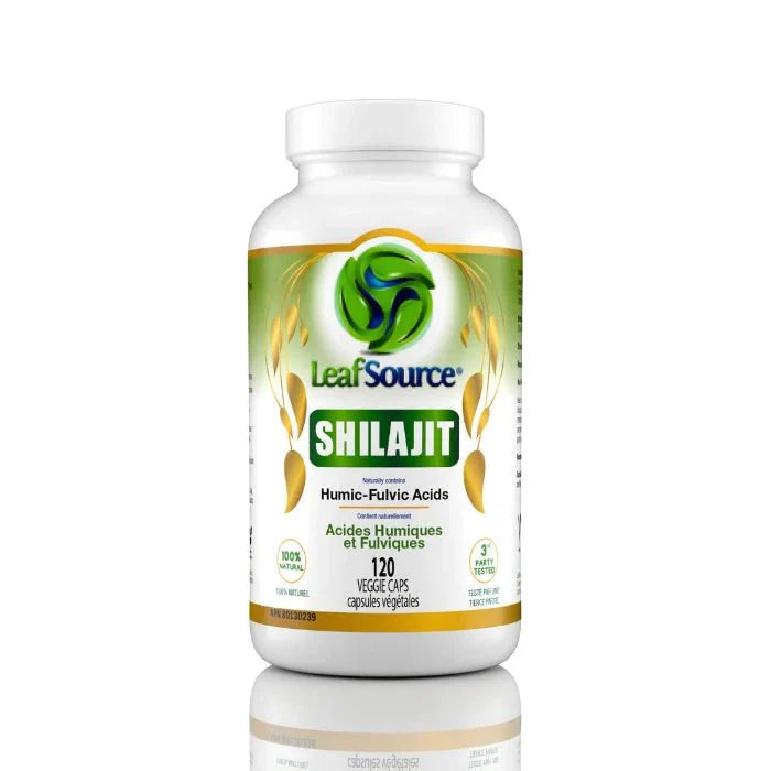 LeafSource Shilajit w/ Humic Fulvic Acid (120 caps)