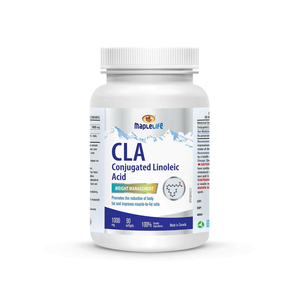 Maplelife Conjugated Linoleic Acid (CLA) 1000mg (90 Softgels)