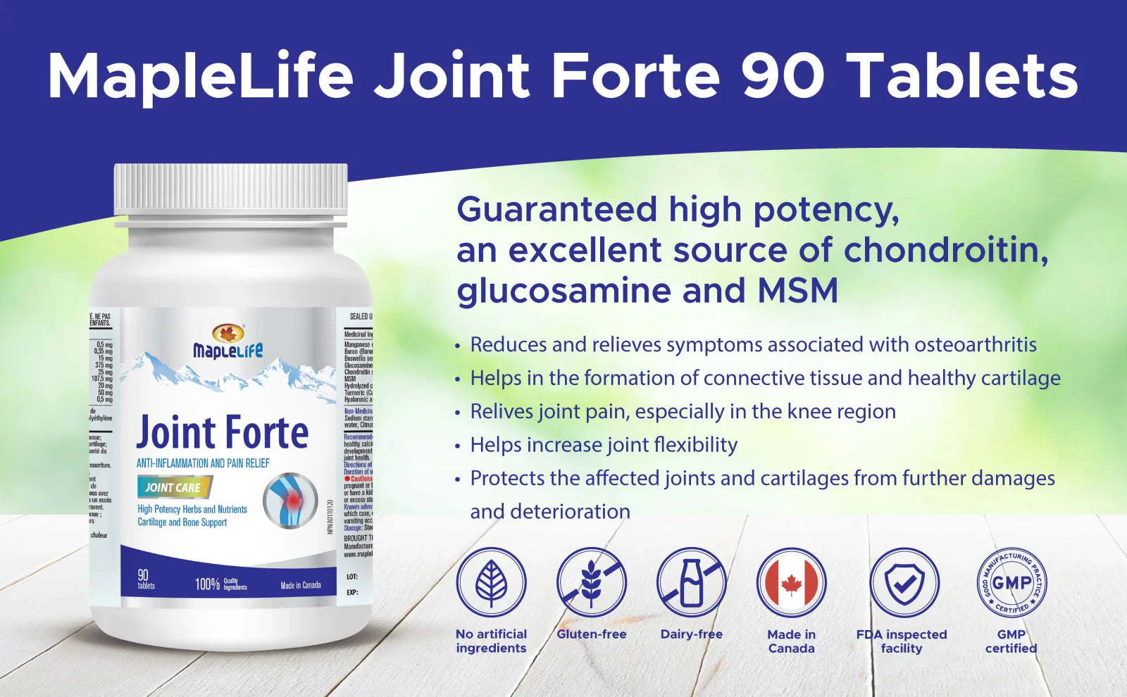 Maplelife Joint Forte (90 Tablets)