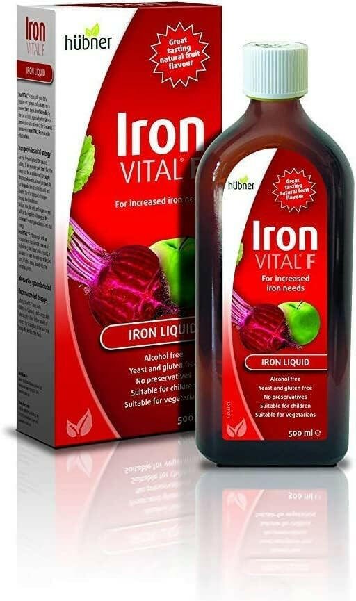 Naka Hubner Iron Vital F (250mL | 500mL)