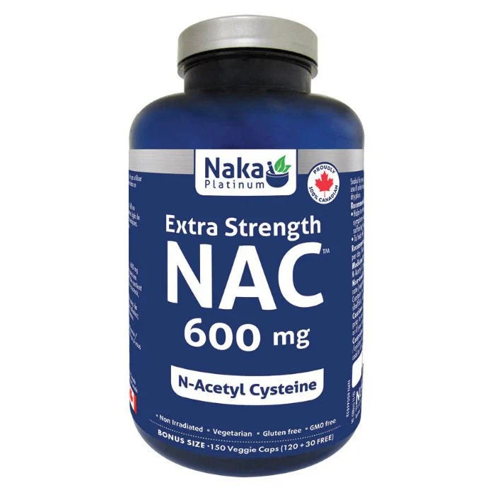 Naka NAC 600mg (150 vcaps)