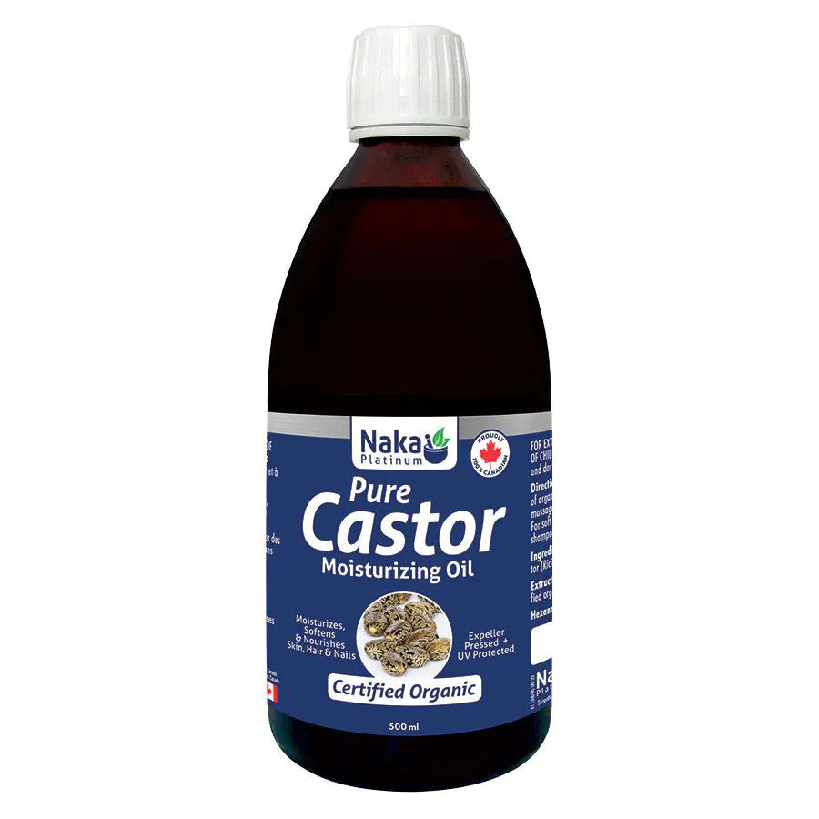 Naka Platinum Organic Castor - Moisturizing Oil (500mL)