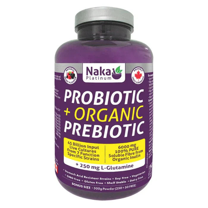 Naka Probiotic + Organic Prebiotic (300g Powder)