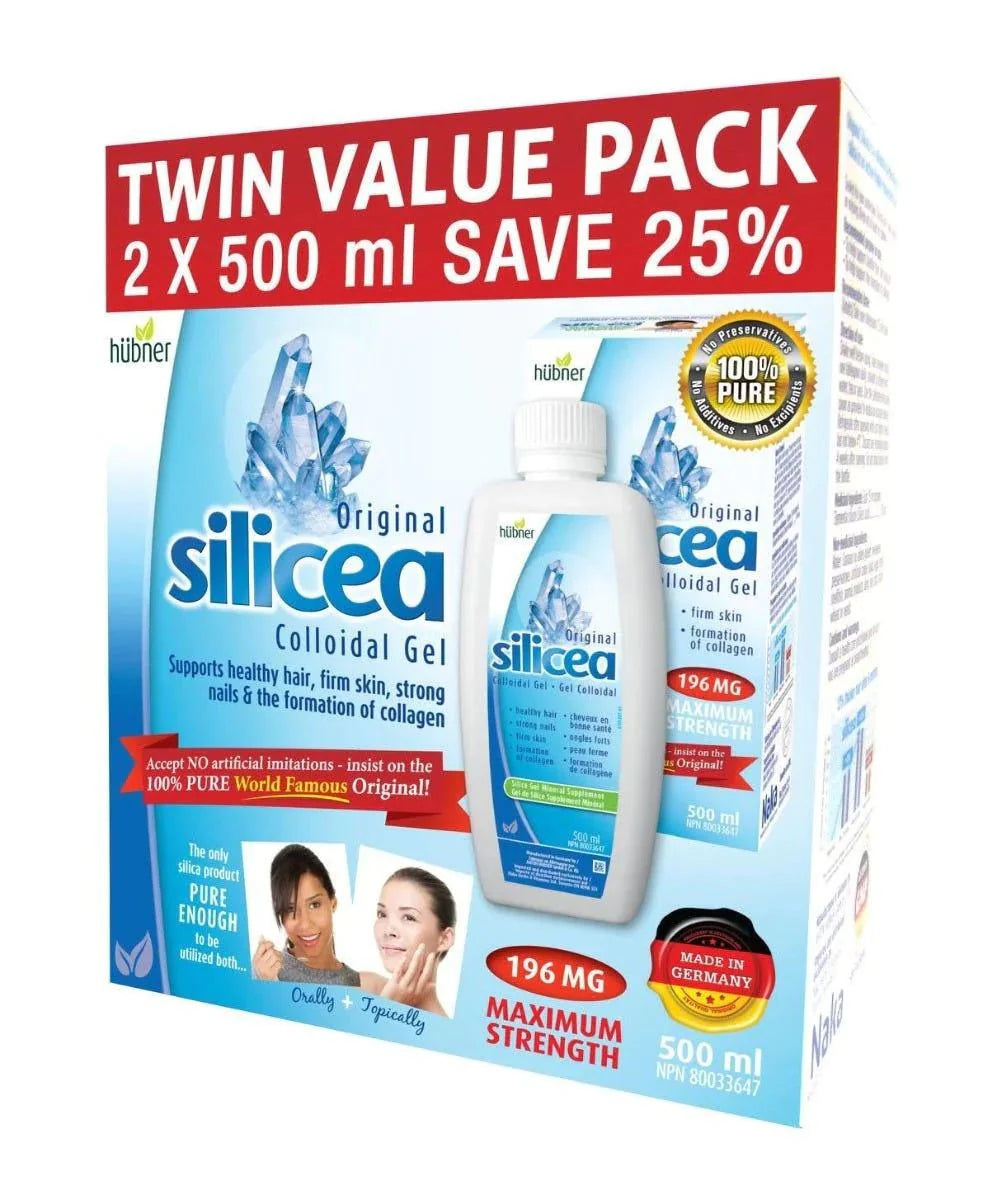 Naka Silicea Twin Value Pack (2 x 500ml)
