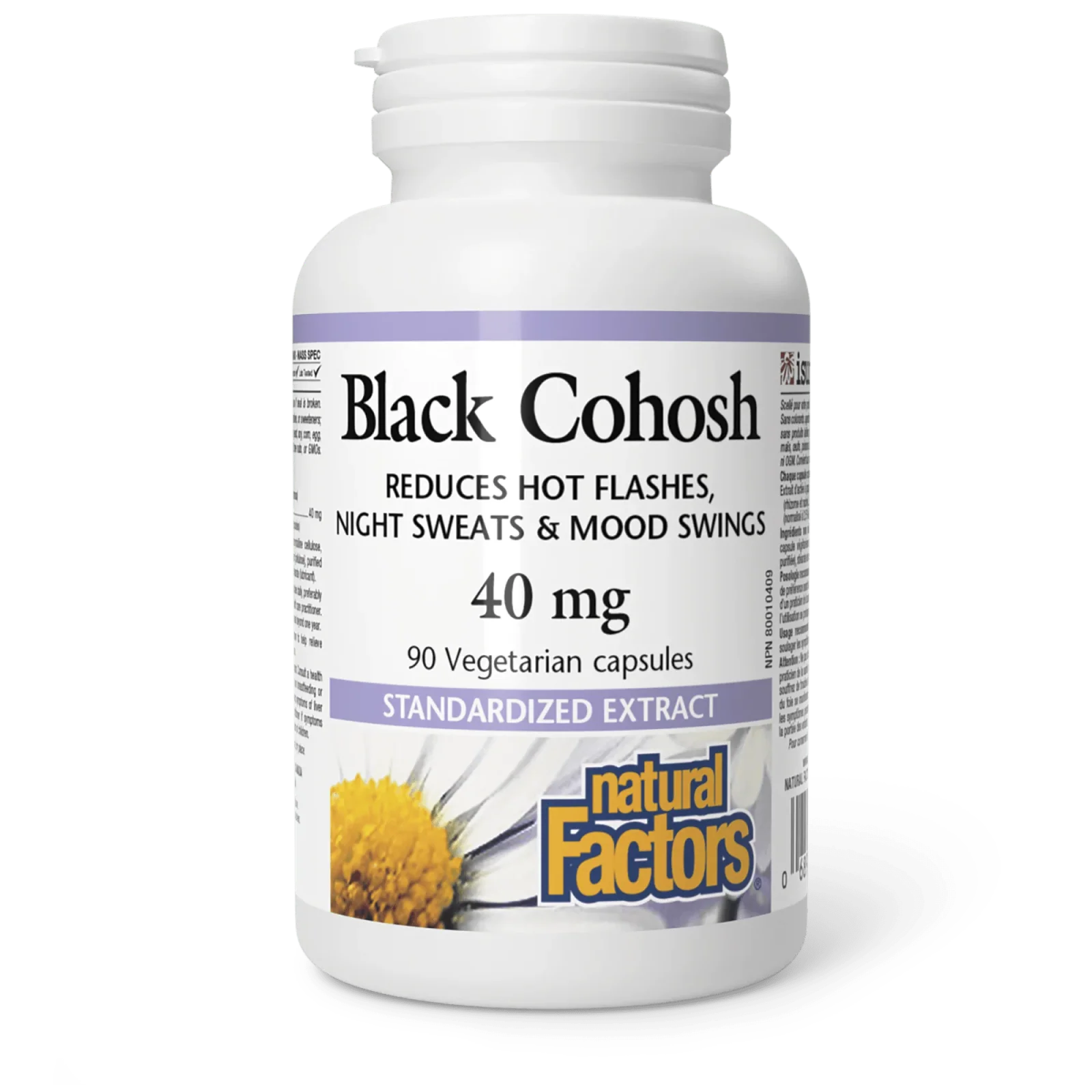 Natural Factors Black Cohosh Extract 40mg (90 Vcaps)
