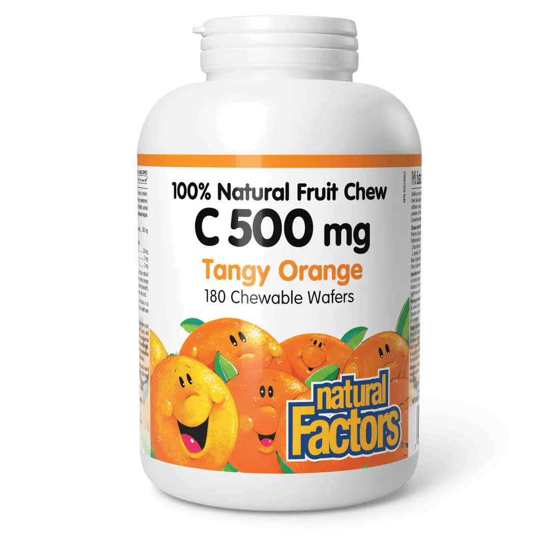 Natural Factors Chewable Vitamin C 500mg (90 chewables)