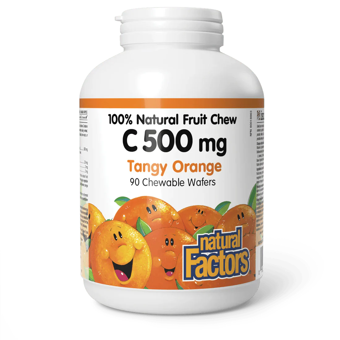 Natural Factors Chewable Vitamin C 500mg (90 chewables)