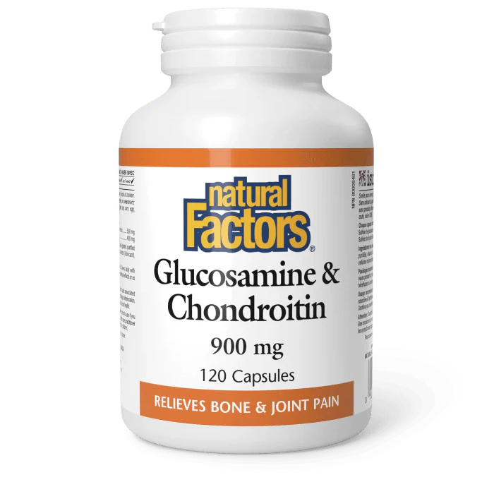 Natural Factors Glucosamine & Chondroitin 900 mg (120 caps)