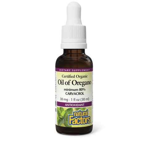 Natural Factors Oil of Oregano (15mL | 30 mL)