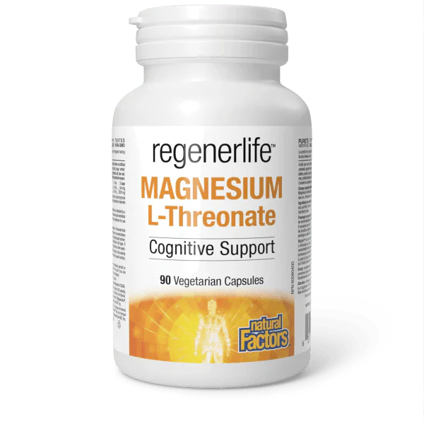 Natural Factors RegenerLife Magnesium L - Threonate (90 vcaps)