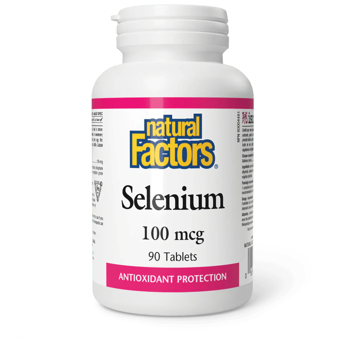 Natural Factors Selenium 100mcg (90 tablets)