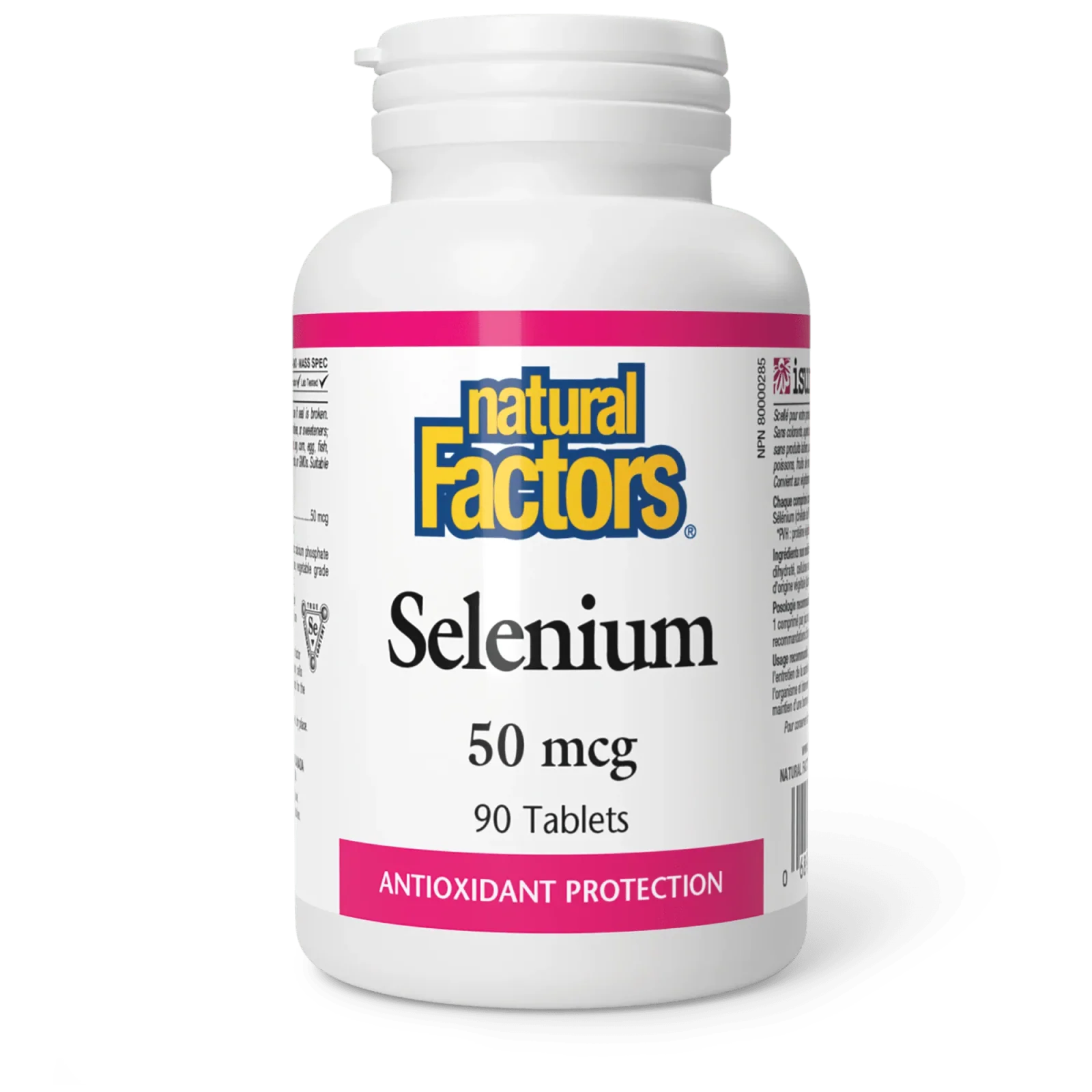 Natural Factors Selenium 50 mcg (90 Tablets)
