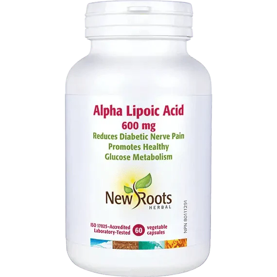 New Roots Alpha Lipoic Acid 600 mg (60 caps)