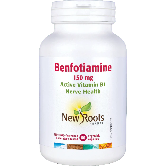 New Roots Benfotiamine 150 mg (60 caps)