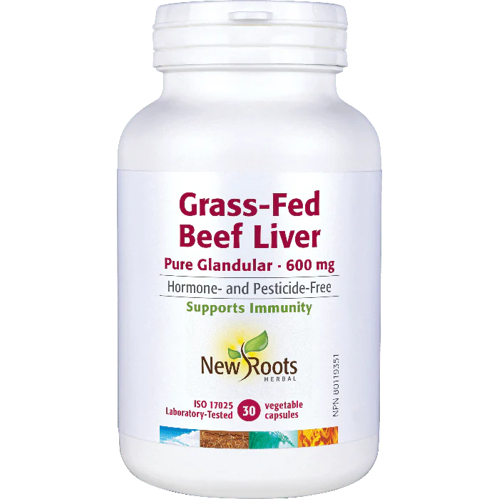 New Roots Grass - Fed Beef Liver (90 vcaps)