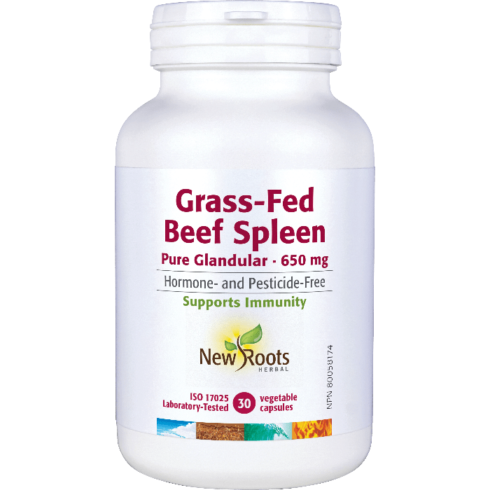 New Roots Grass - Fed Beef Spleen (30 vcaps)