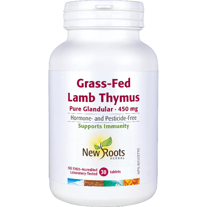 New Roots Grass - Fed Lamb Thymus (30 tablets)