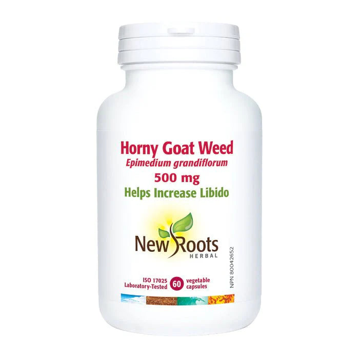 New roots Horny Goat weed 500mg (60 vcaps)