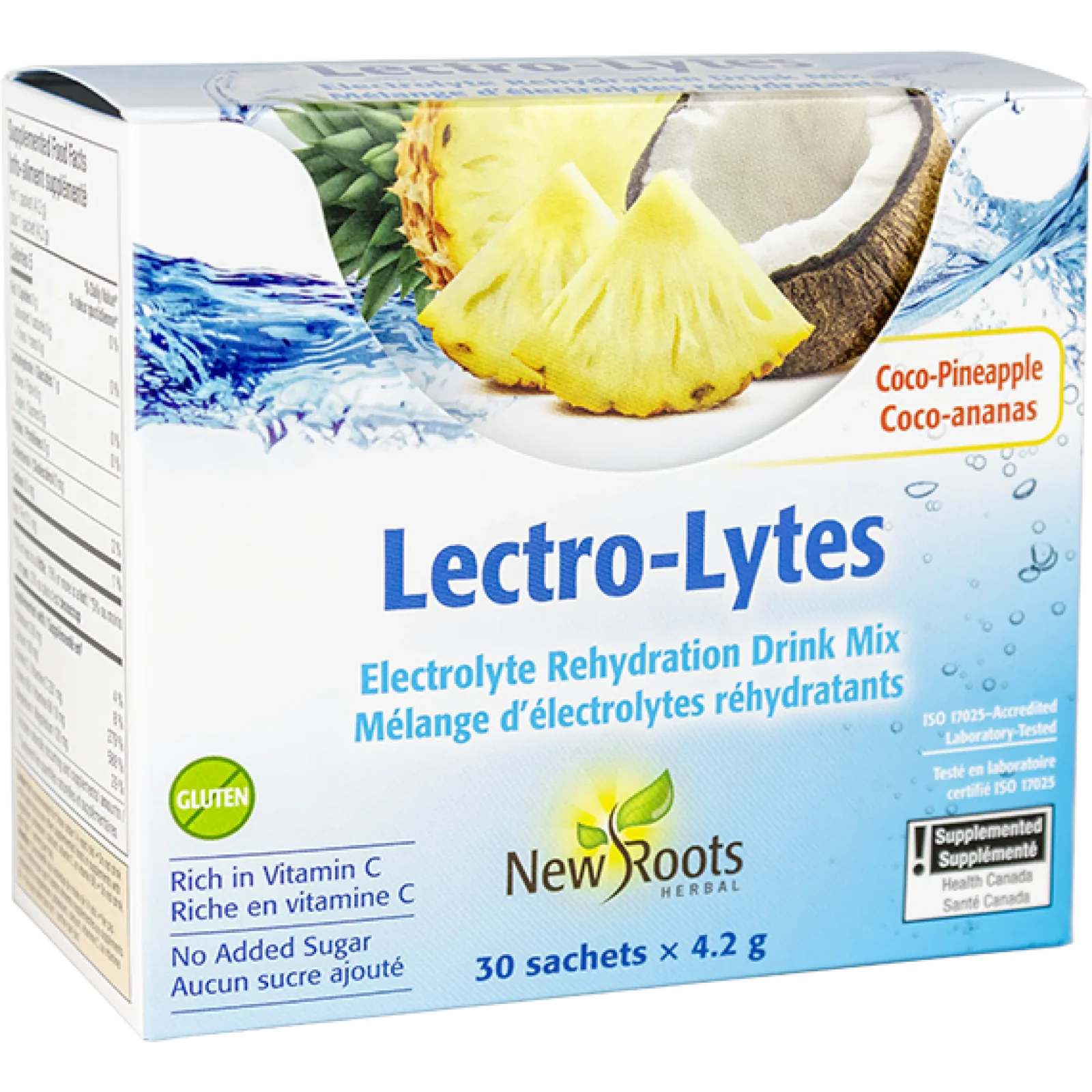 New Roots Lectro - Lytes Coco - pineapple (30 sachets)