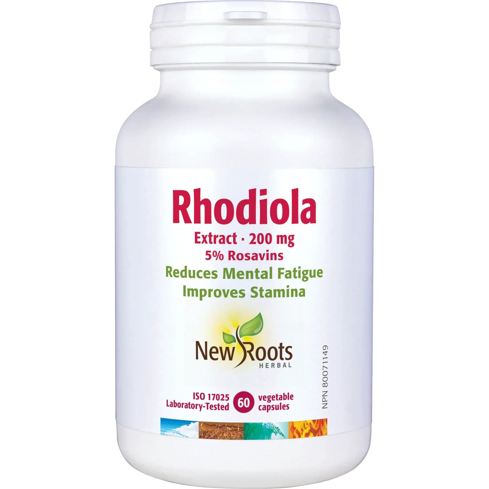 New Roots Rhodiola extract (60 vcaps)