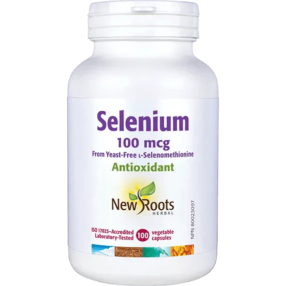New Roots Selenium 100 mcg (100 vcaps)
