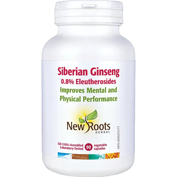 New Roots Siberian Ginseng (90 vcaps)
