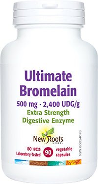 New Roots Ultimate Bromelain 500mg (90 vcaps)