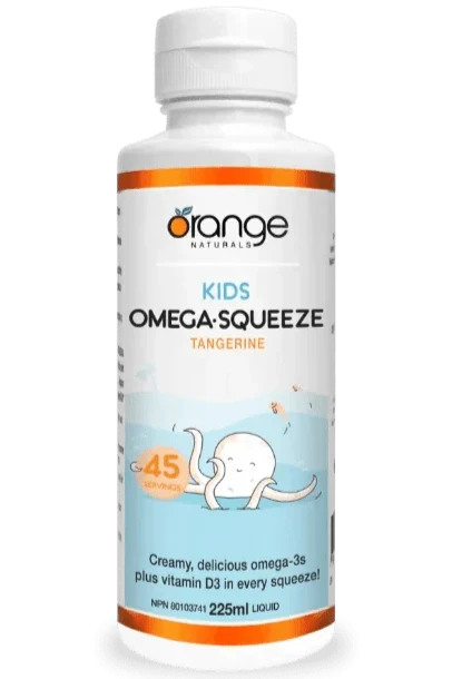 Orange Naturals Kids Omega Squeeze - Tangerine (225ml)