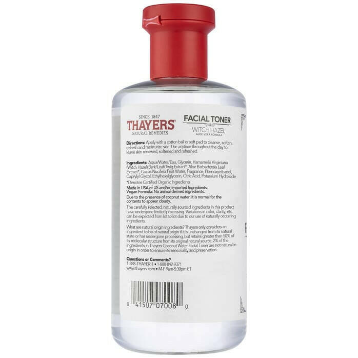 Thayers Alcohol Free Witch Hazel Aloe Vera Facial Toner - Unscented (355 mL)