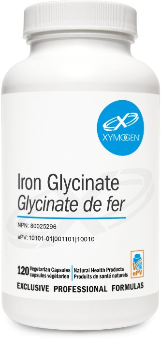 Xymogen Iron Glycinate (120 caps)